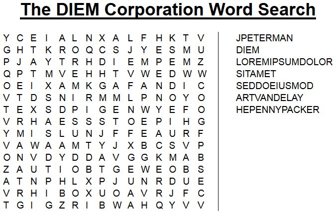 Word Search